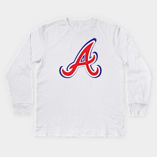 Atlanta City Logo Kids Long Sleeve T-Shirt